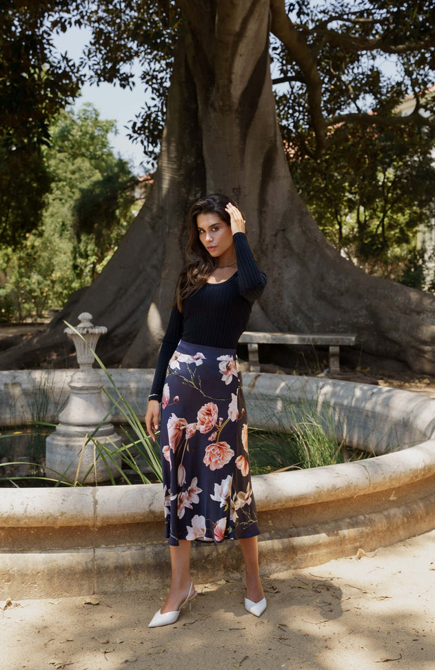 Classic Midi Skirt Elysian