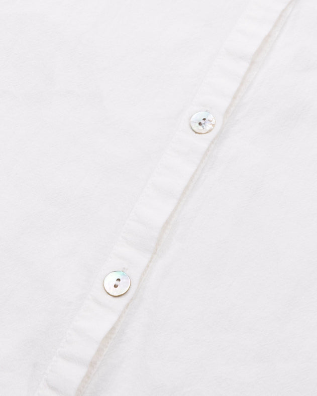 Calabasas Linen Button Down Shirt White