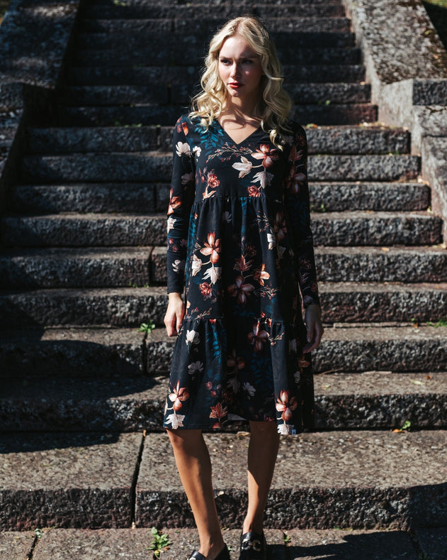 Amélie Layered Dress Versailles Blue