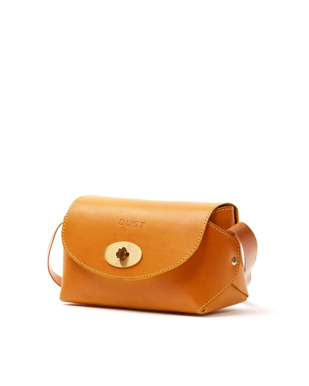 The Small Box Leather Bag Yellow