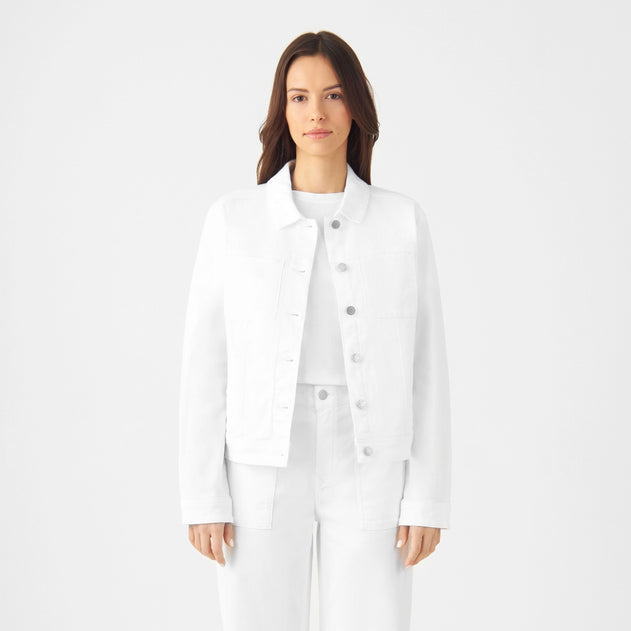 Callisto Denim Jacket White Denim