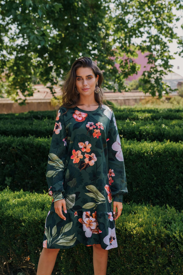 Poppy Dress Olive Siesta