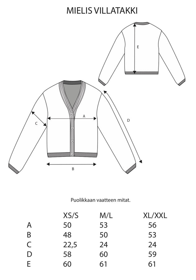 Mielis Wool Jacket Raven Black
