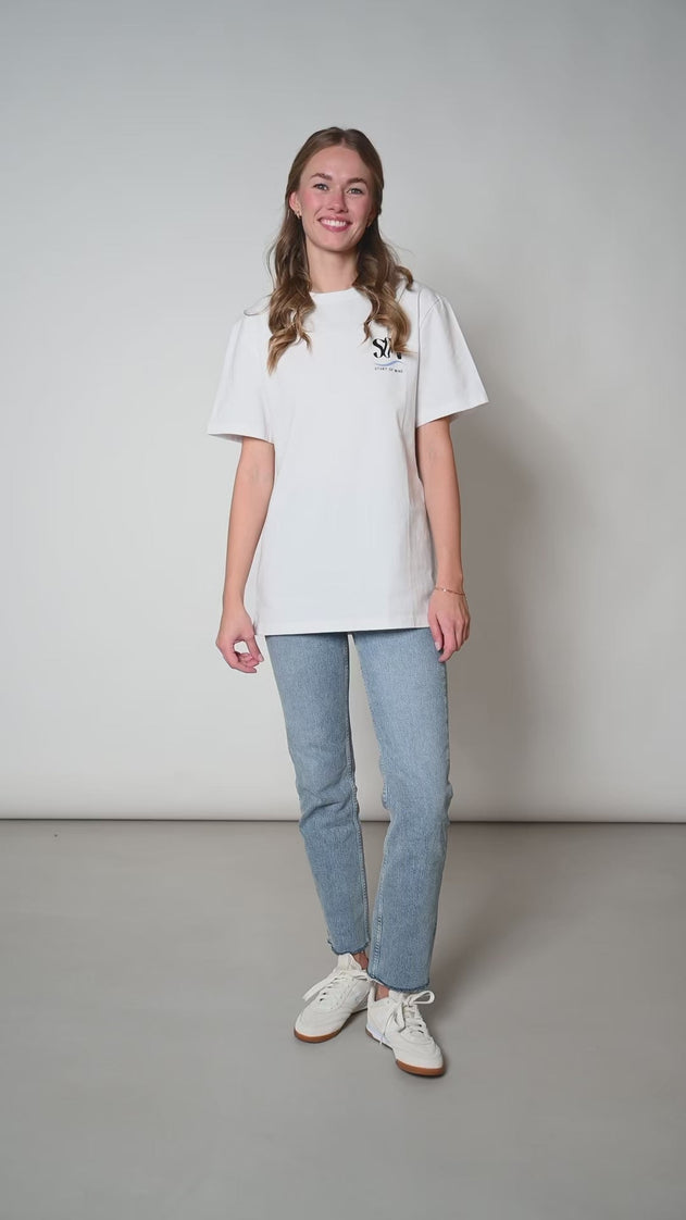 Unisex T-Shirt Wave White