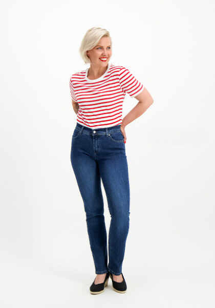 Emily Straight Leg Jeans Blue