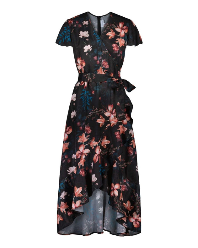 Annika Dress Versailles Blue - IVALO.COM
