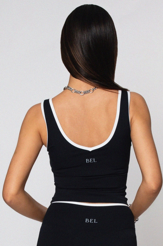 Ace Crop Top Black