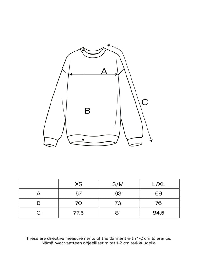 Superpower Oversize Sweatshirt Sodalite Blue