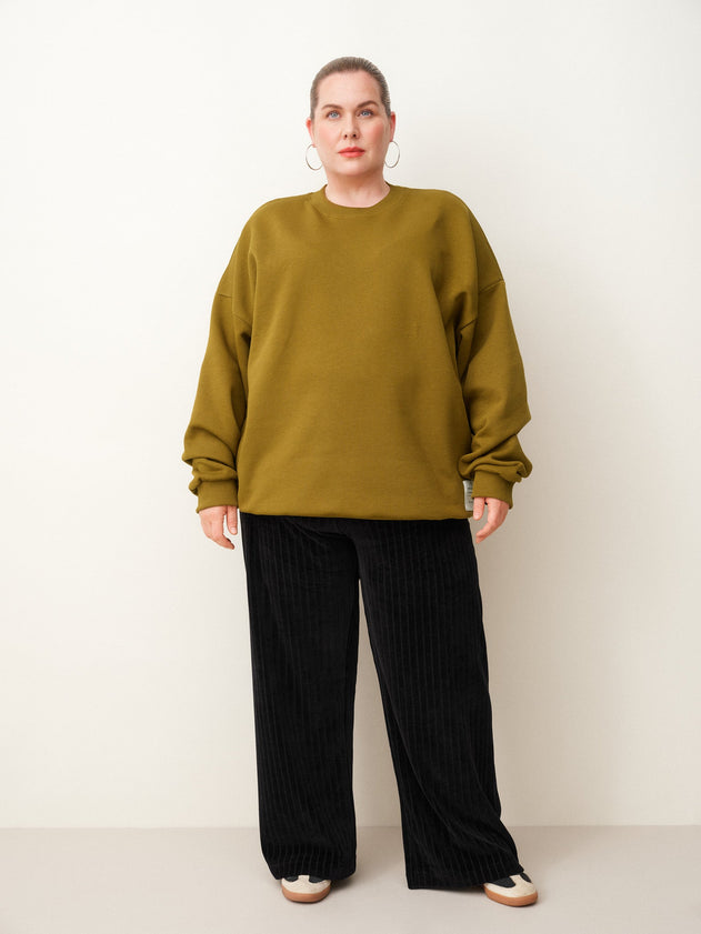 Velour Pants Black