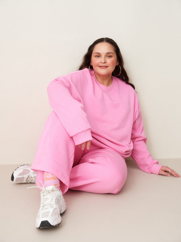 Superpower Sweatpants More Pink