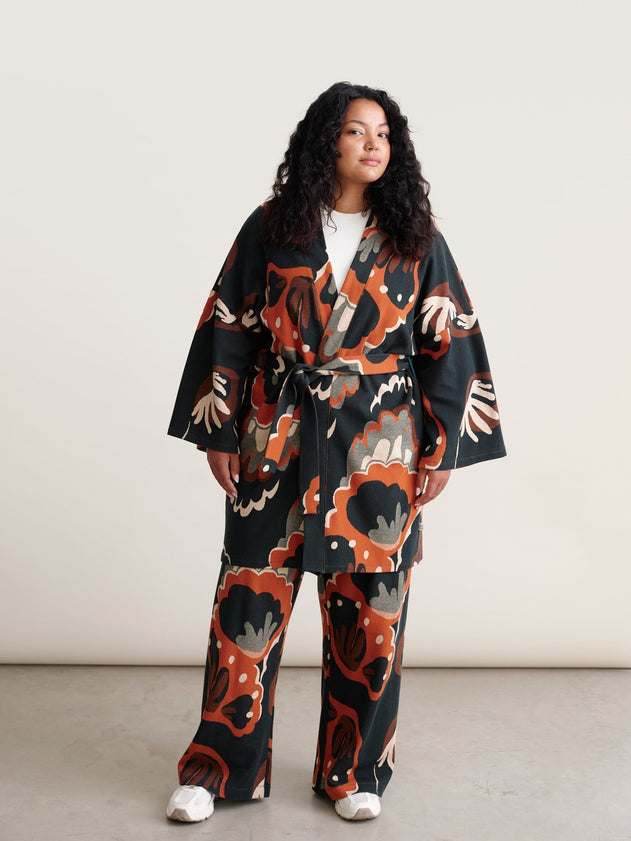 Seashell Jacquard Pants