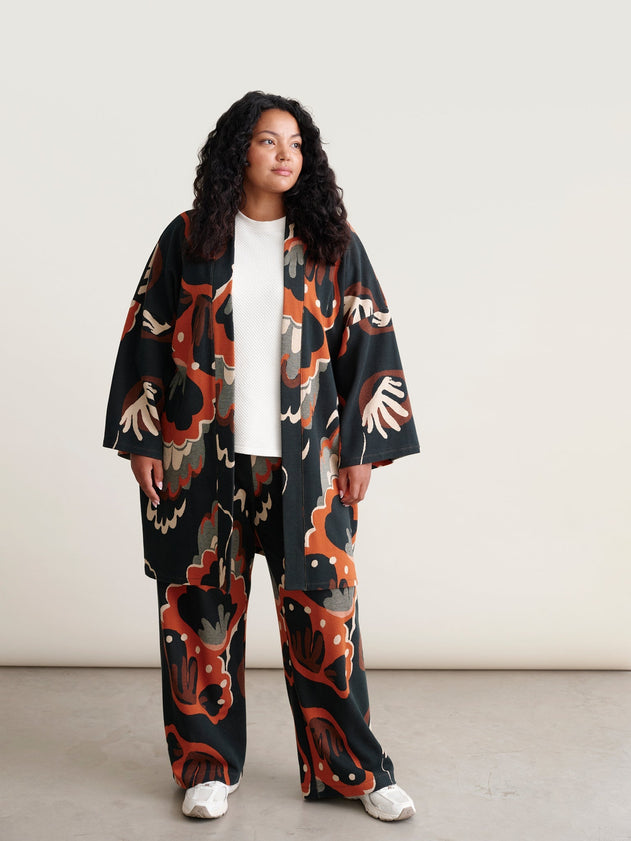 Seashell Jacquard Pants