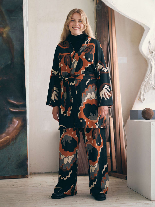 Seashell Jacquard Pants