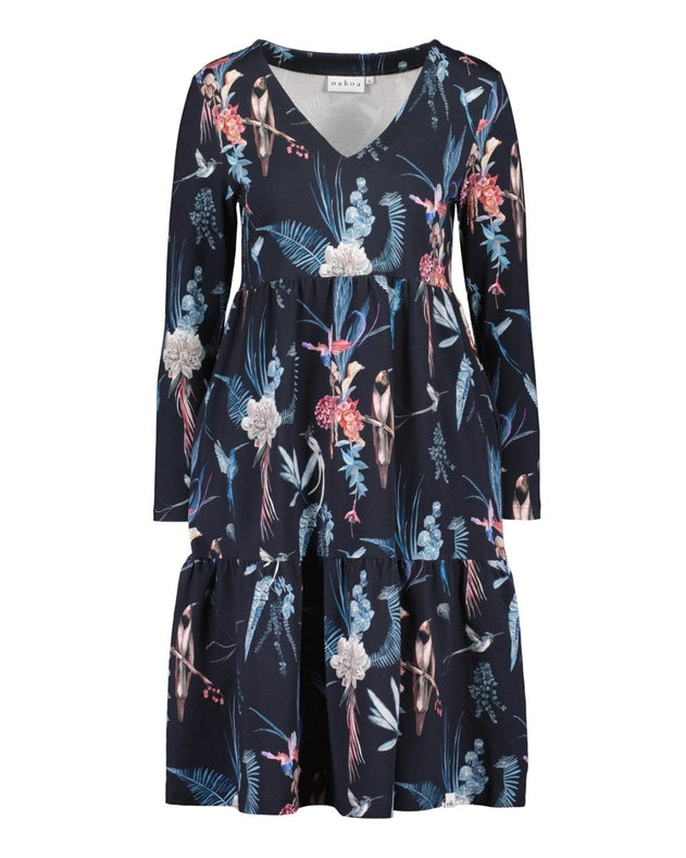 Amélie Layered Dress Bluebird - IVALO.COM