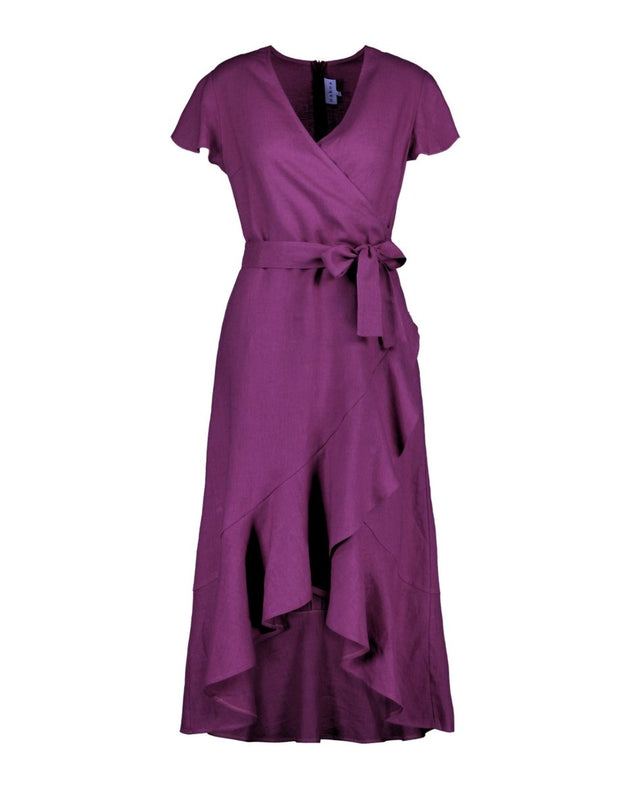 Annika Dress Royal Violet - IVALO.COM