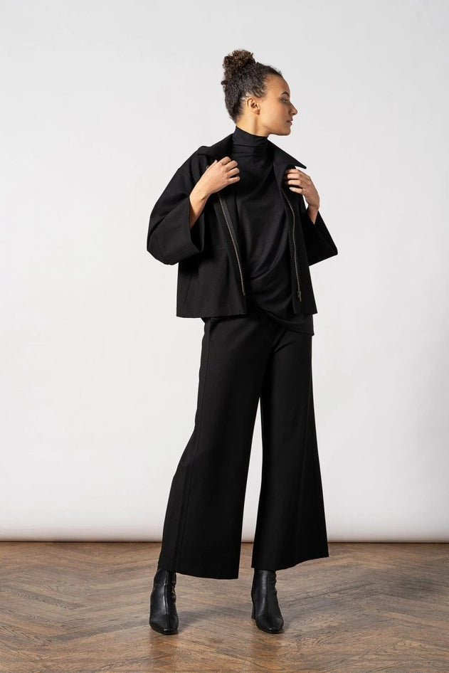 Lottie Wide Pants Black - RESIDUS - IVALO.COM