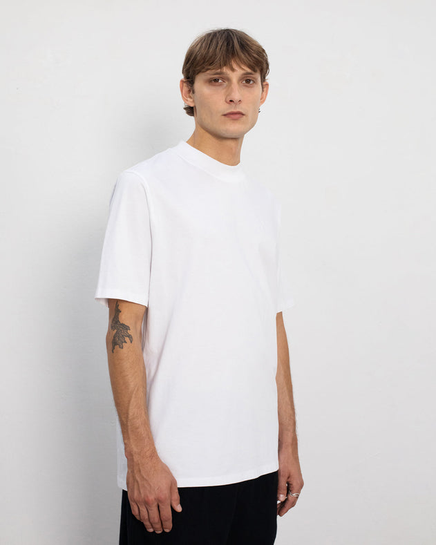 Big Collar T-shirt Classic White