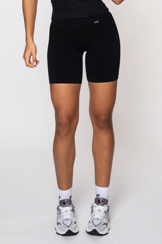 Bliss Push-Up Biker Shorts Black
