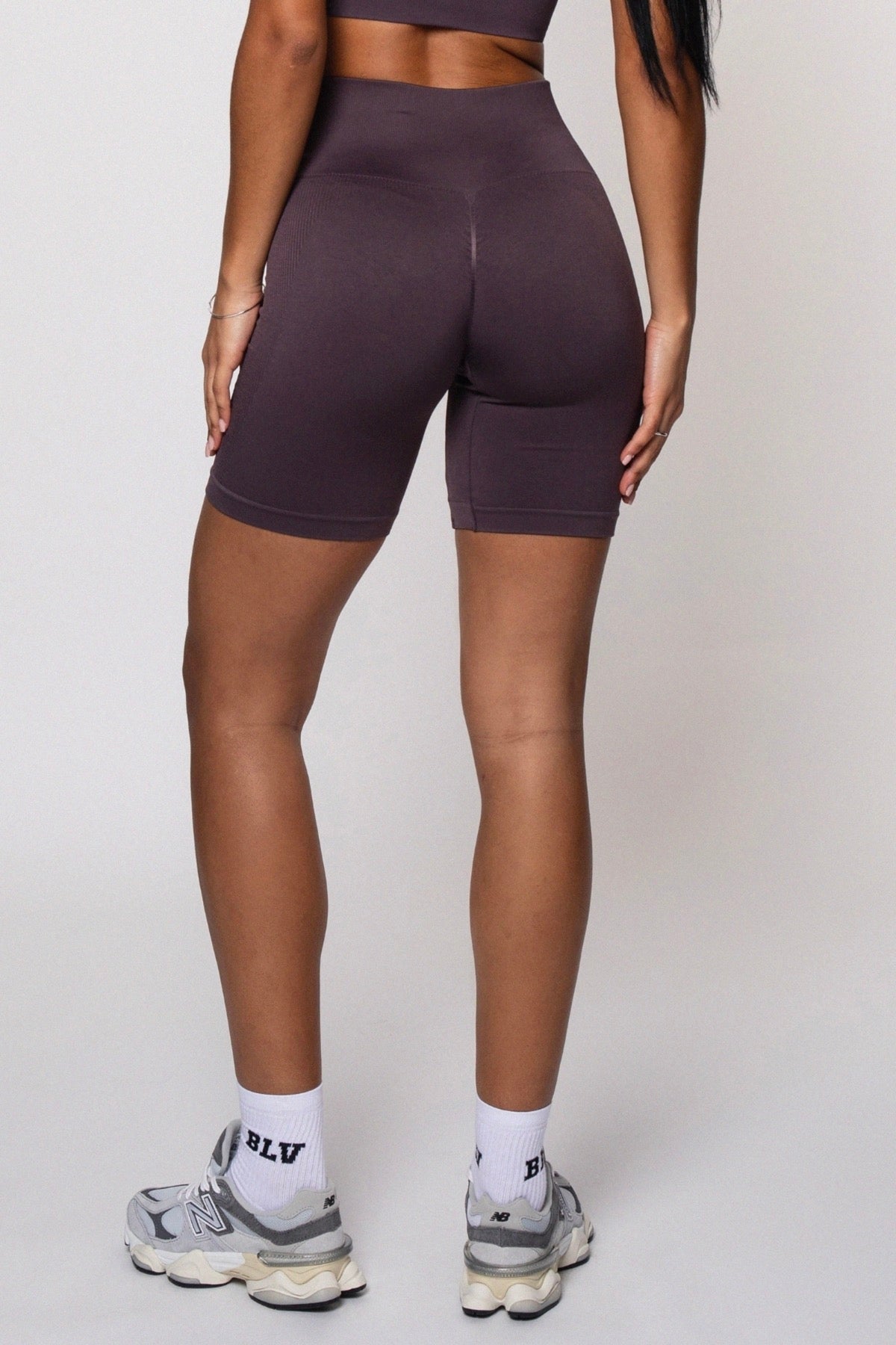 Bliss Push-Up Biker Shorts Fudge