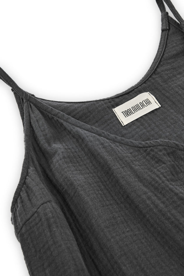 Brielle Strap Dress Black
