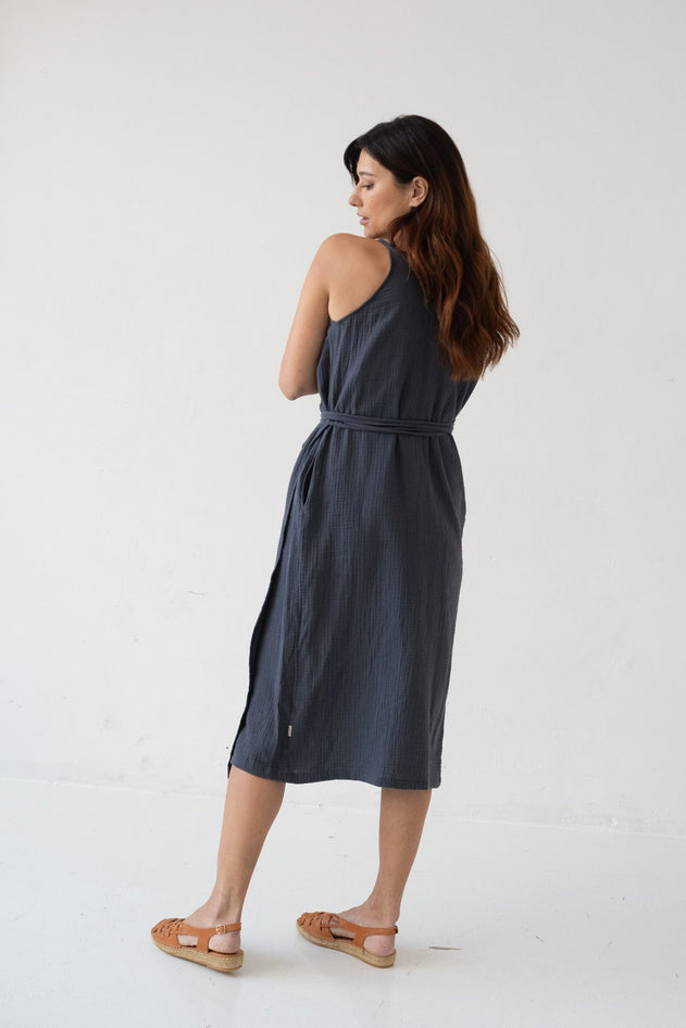 Brielle Strap Dress Black