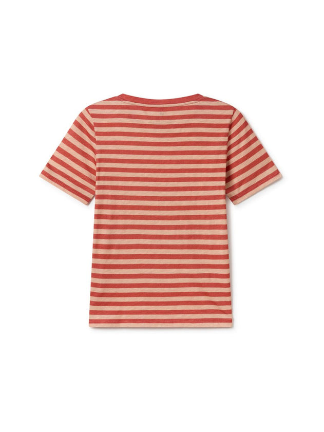 Bablon Stripes T-Shirt Red