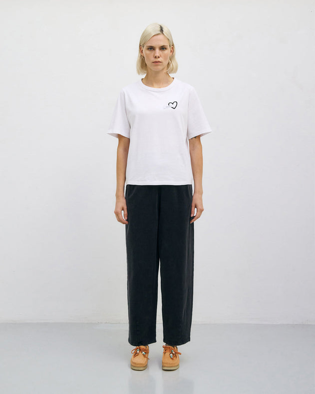 Balloon Pants Washed Black