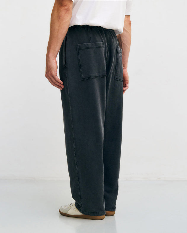 Balloon Pants Washed Black