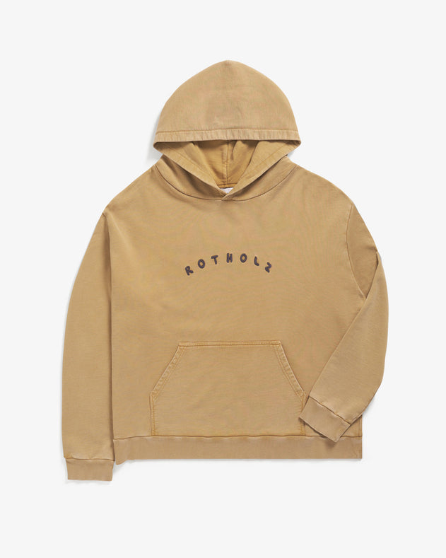 Unisex Bubbly Logo Huppari Haalea Sinapinkeltainen
