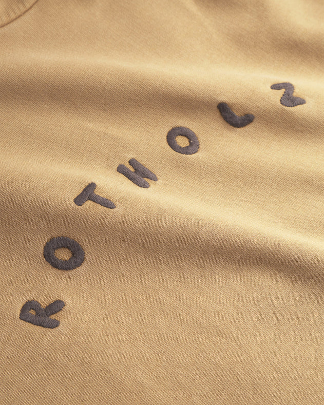 Unisex Bubbly Logo Huppari Haalea Sinapinkeltainen