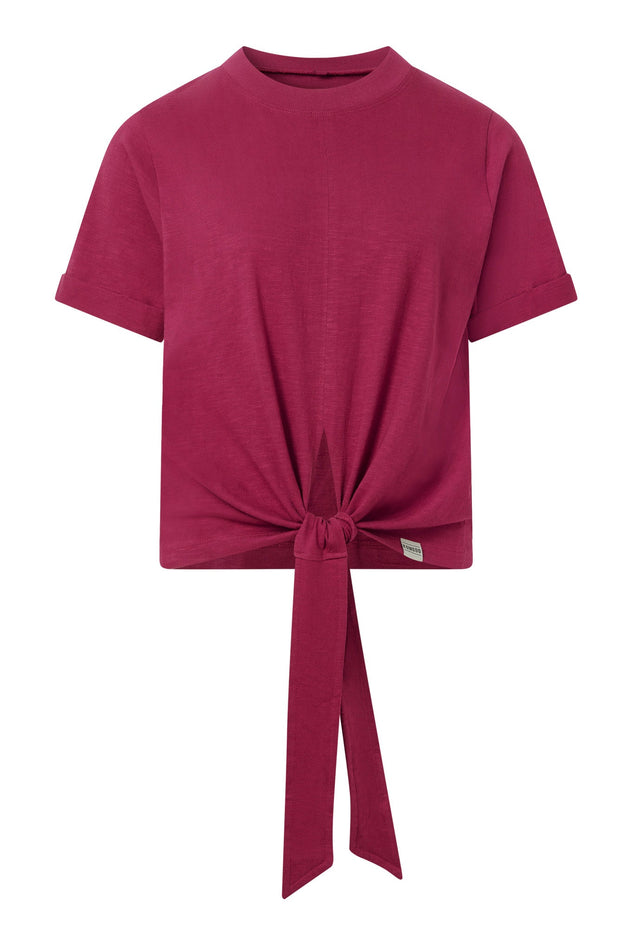 Anisa Organic Cotton T-Shirt Berry