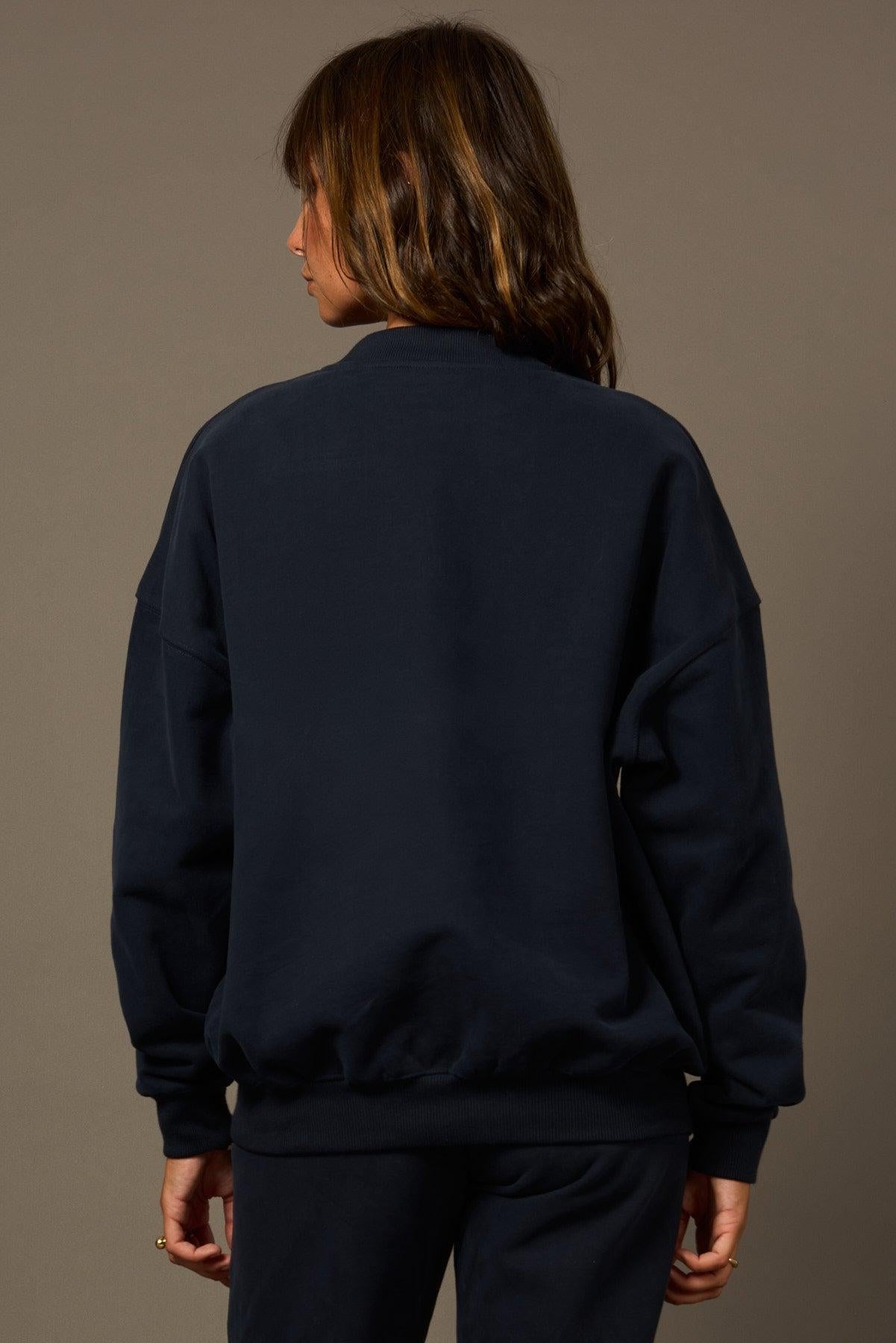 Varsity Sweatshirt Navy