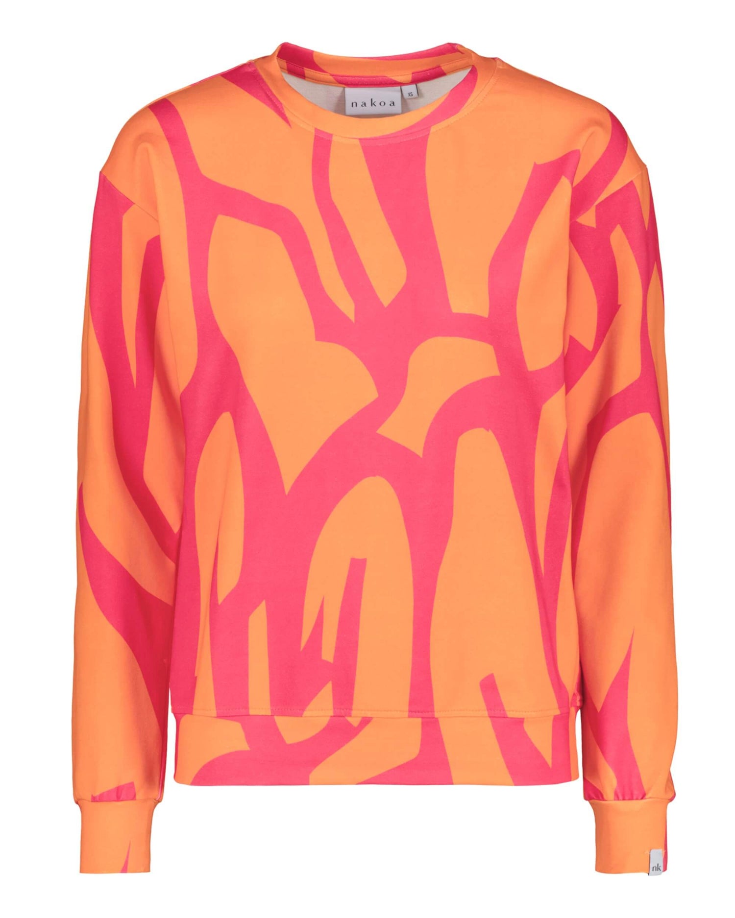 Casual Chic Printti Collegepaita Melody