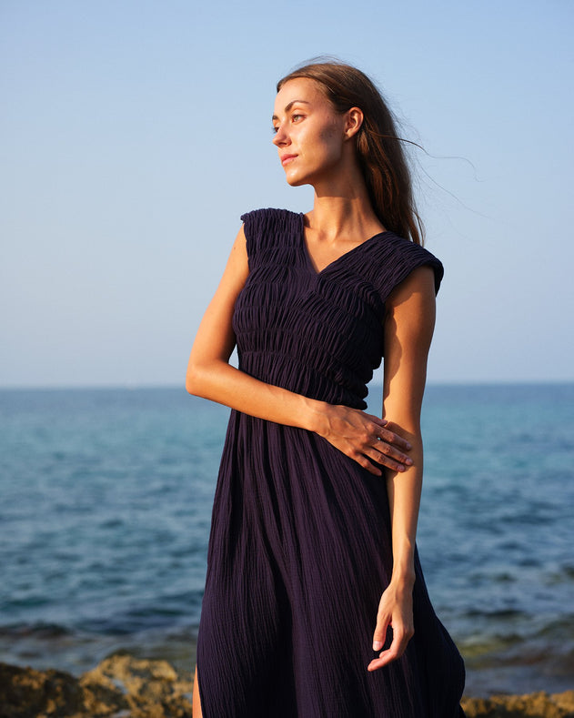 Albazer Organic Cotton Muslin Dress