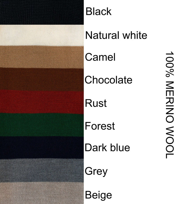 Knitted Merino Wool V-neck Sweater & Shorts Set
