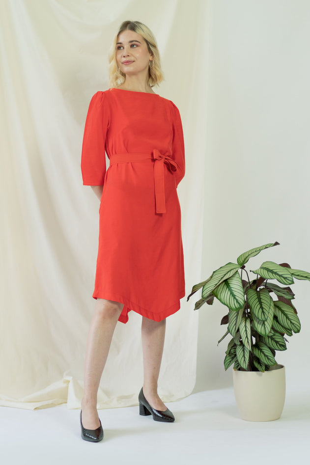 Teresa Dress Coral