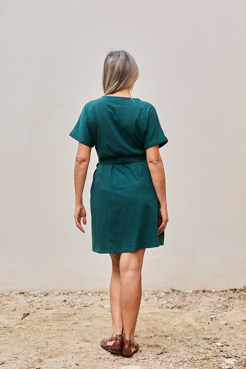 Frida Dress Green Blue
