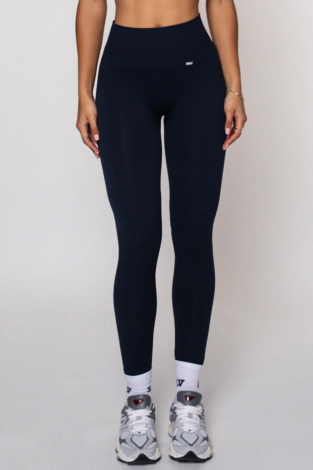 Flow Naisten Leggingsit Navy Sininen