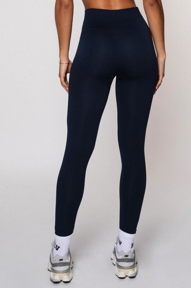 Flow Naisten Leggingsit Navy Sininen