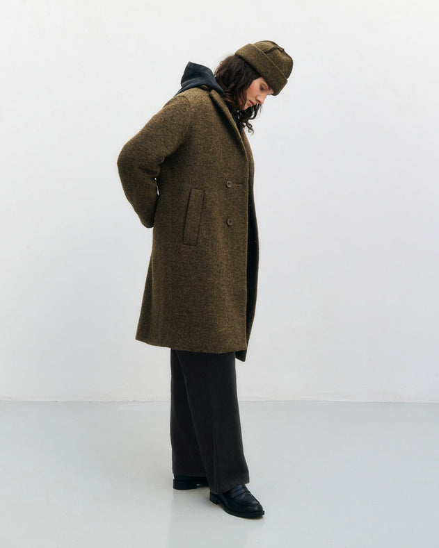 Formal Coat Forest Green