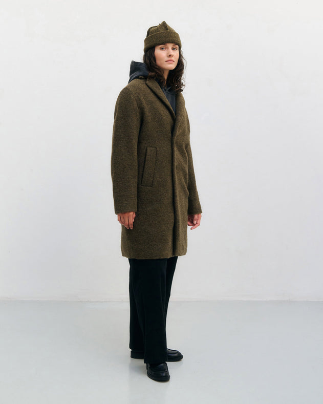 Formal Coat Forest Green