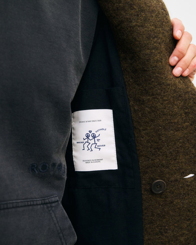 Formal Coat Forest Green