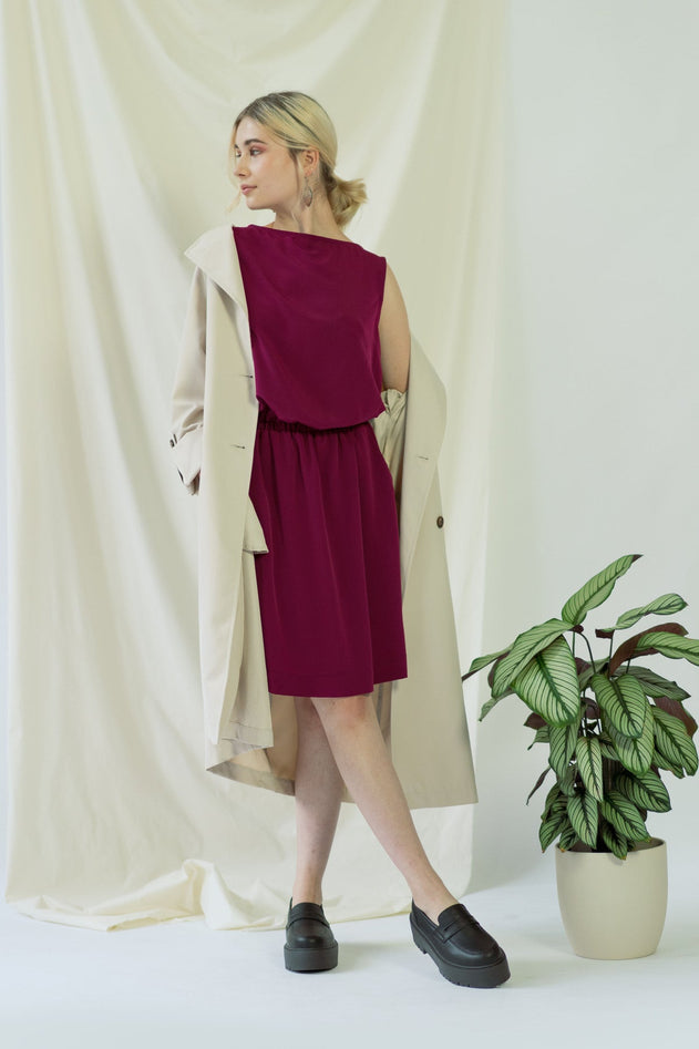 Bella Dress Magenta