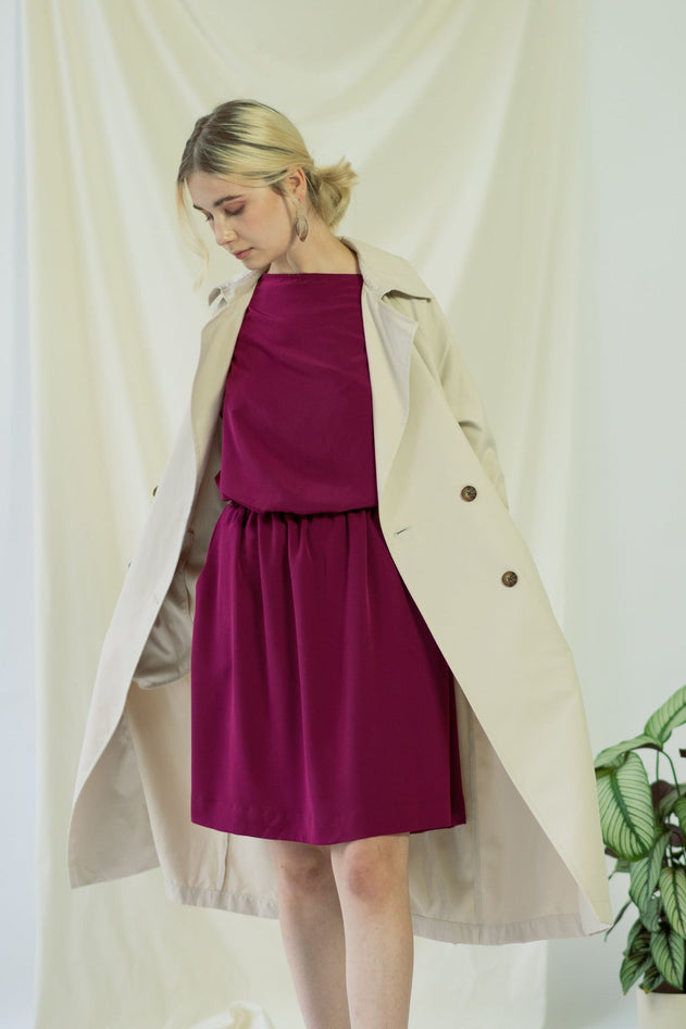 Bella Dress Magenta