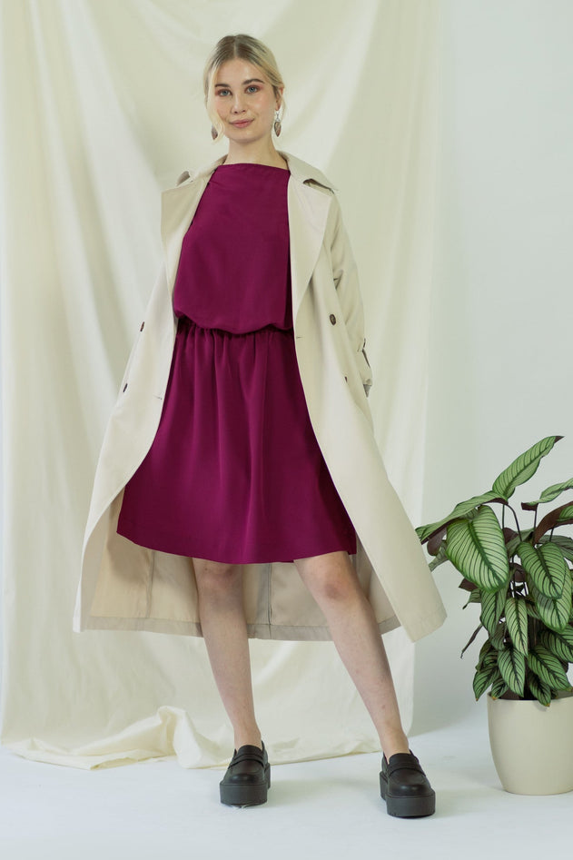 Bella Dress Magenta