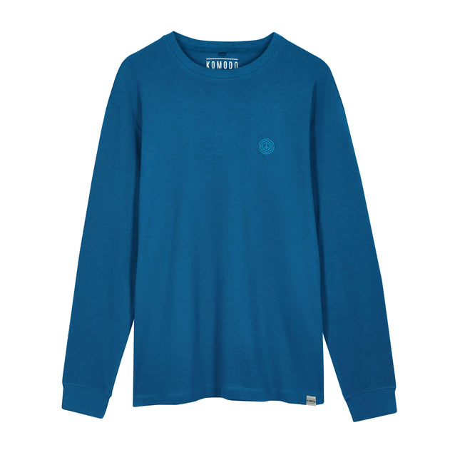 Hakon Long Sleeve Teal Blue