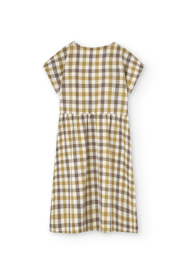Kids' Hannia Wrap Dress Vichy