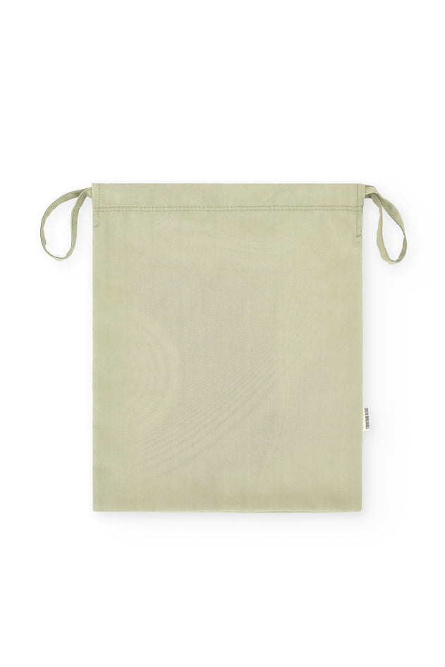 Multipurpose Tencel Pouch Bag Green Wicker