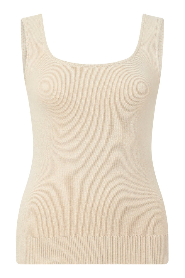 Yana Organic Cotton Top Sand
