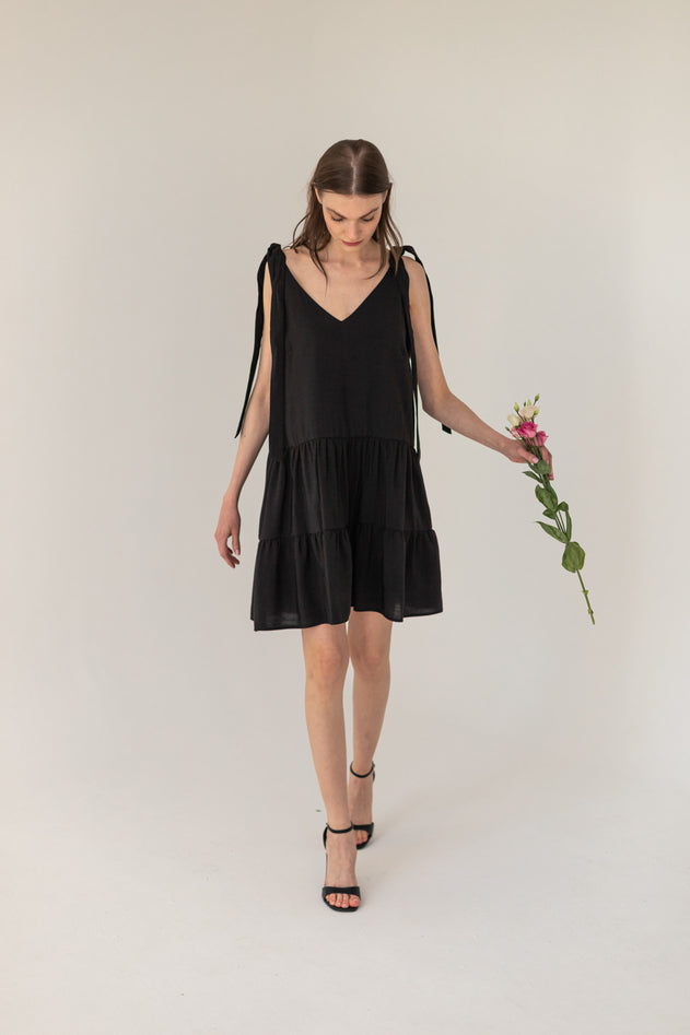 Enteliér Summer Dress Black